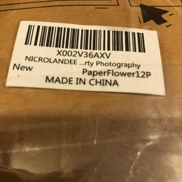 Nicrolandee Blacklight Party Decor 12 pcs Neon Tissue Paper Flower - Picture 4 of 5